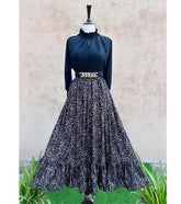 Velvet Leopard Chic Set