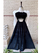 Winter Velvet Elegance Frock