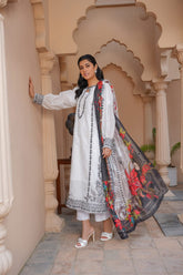 Luxury Redefined Designer 3-Piece Cotton Suit