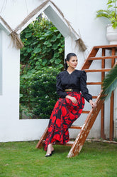 Black & Red Elegance Set