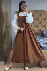 Mocha Belle Corset Frock