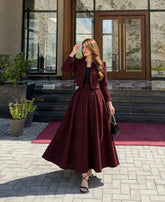3 Pcs old money style suit in premium stuff and stitching Fabric (Soft Suiting Stuff) Coati +..