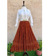 Stylish imported net polka dot flair