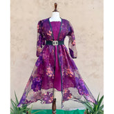 Smoked Style Organza Flair Gown - stylebyrk