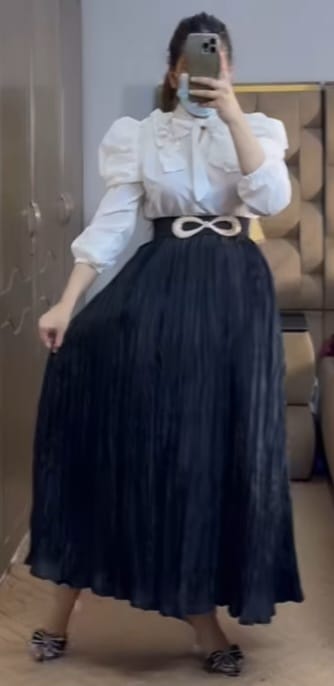 Grace Pleated Skirt
