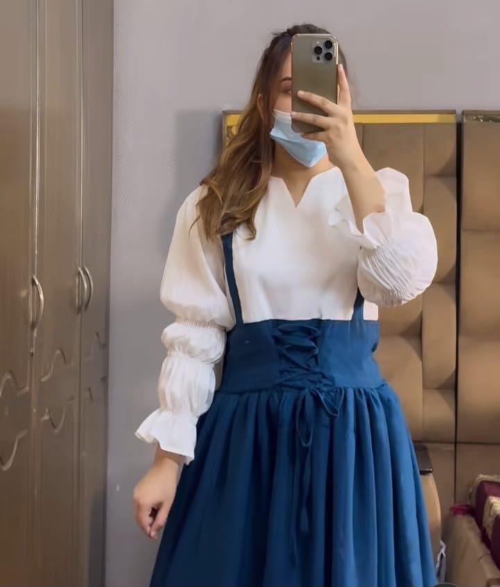 Suspender Skirt Set