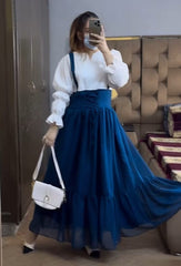 Suspender Skirt Set