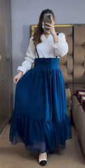 Suspender Skirt Set