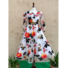 Organza Flair Frock
