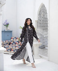 Beautiful cut style airline shirt with white trouser