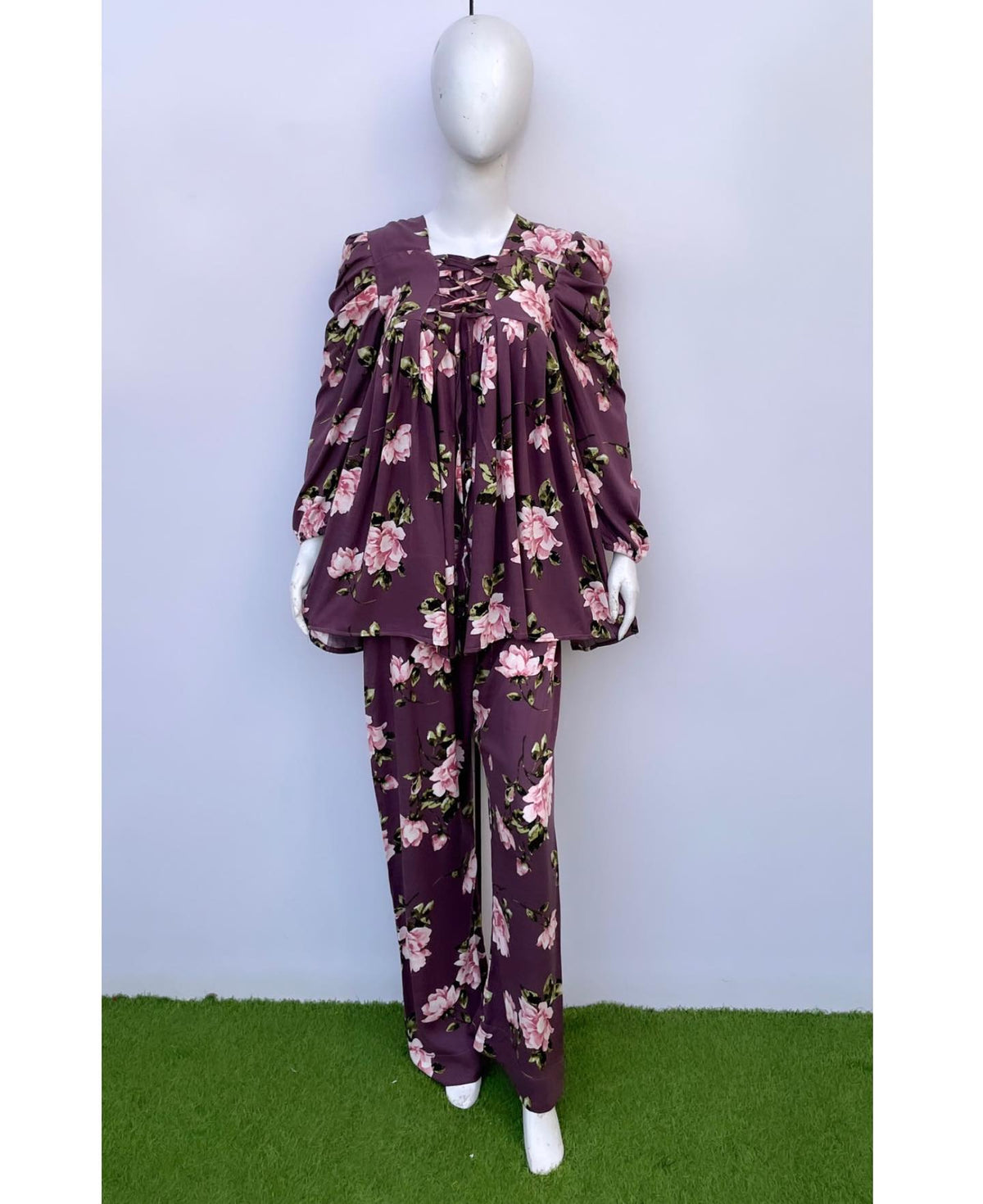 Chic Flair Top & Bell Bottoms Set