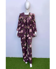 Chic Flair Top & Bell Bottoms Set