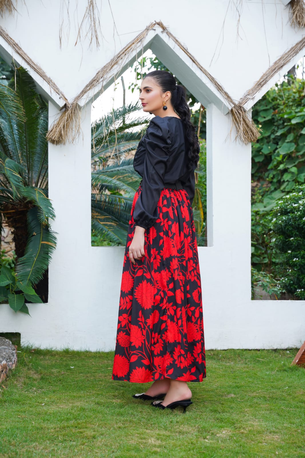 Black & Red Elegance Set
