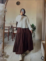 soft puffed sleeves