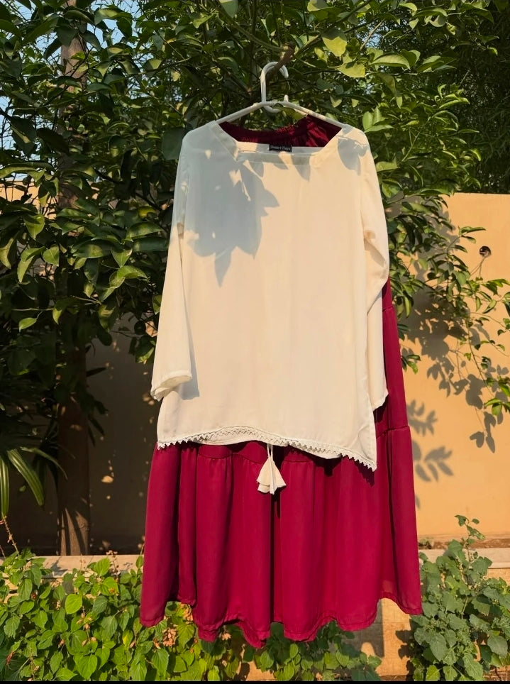 Elegent Skirt&Top