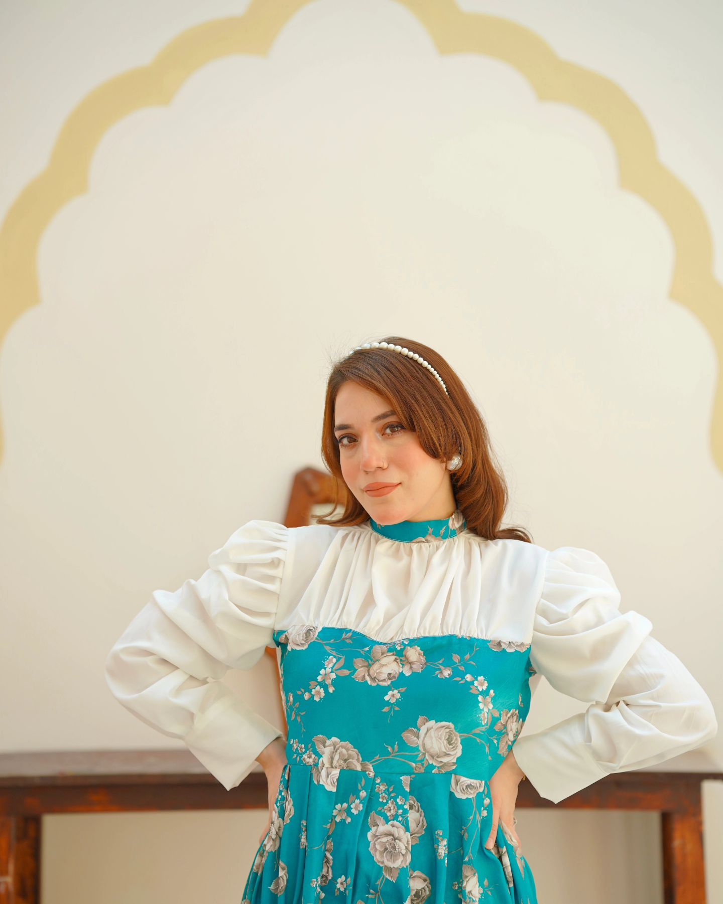 stunning designer frock