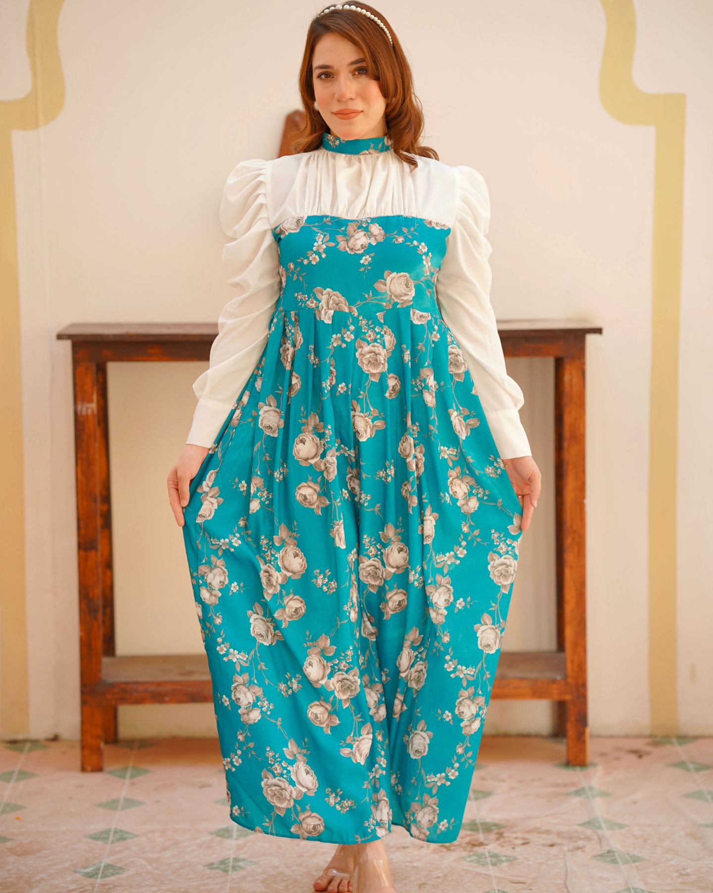 stunning designer frock