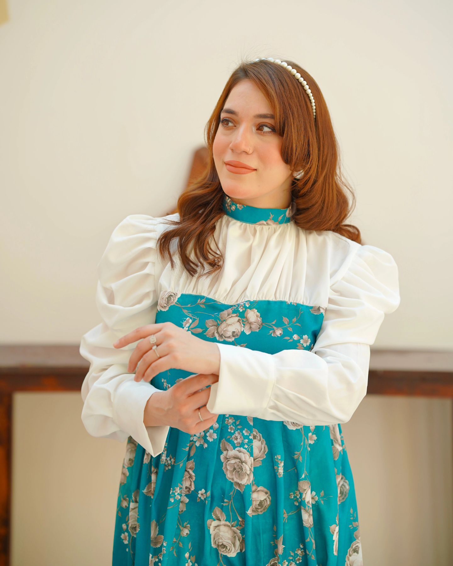 stunning designer frock